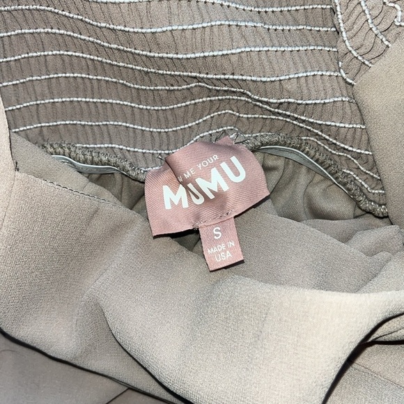 Show Me Your MuMu Claire Midi Dress Size Small NWT - Picture 12 of 16